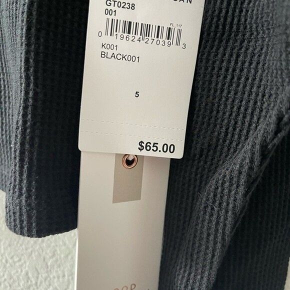 Good American NWT Waffle Thermal Crop Size 5 (2XL) Long Sleeve Tee - Picture 12 of 15